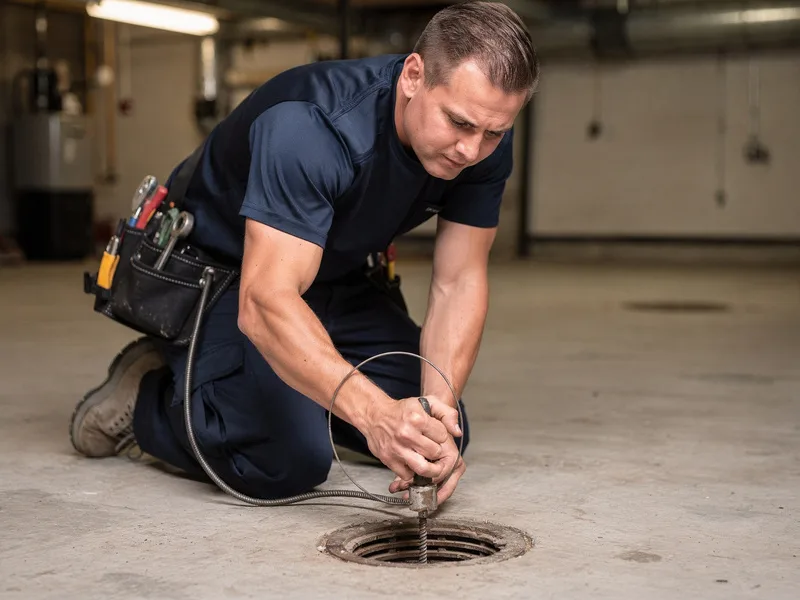 Drain cleaning service